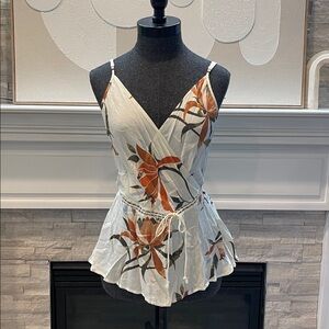O'Neill Women's Floral Tank Size Medium